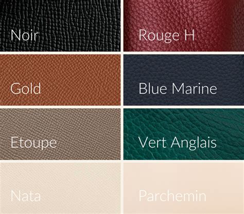 hermes natural sable color|Hermes color chart.